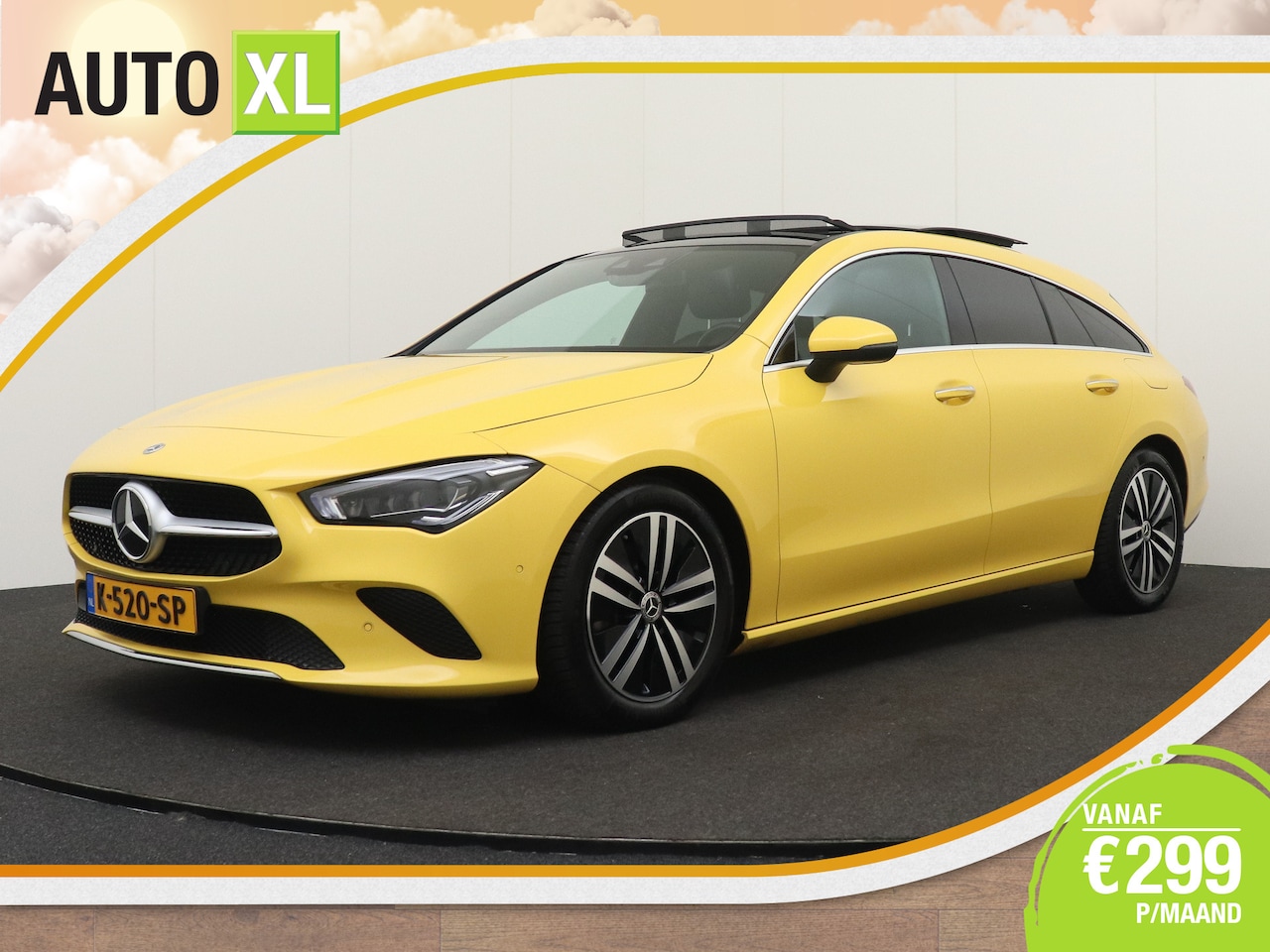 Mercedes-Benz CLA-klasse Shooting Brake - 180 Aut. Luxury Pano-dak Memory Leder - AutoWereld.nl