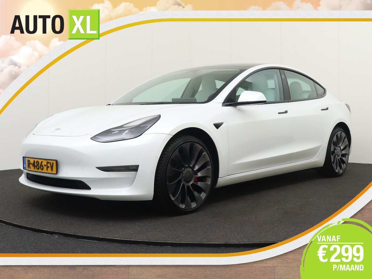Tesla Model 3 - Performance AWD 75 kWh 463 PK 20'LMV Pano-Dak FSD - AutoWereld.nl