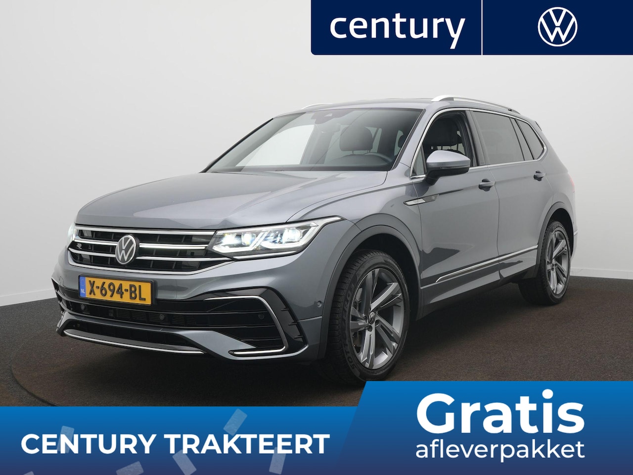 Volkswagen Tiguan Allspace - 1.5 TSI 150Pk Automaat R-Line 7p. Automaat - Camera - 7 pers. - IQ light - Navigatie - ACC - AutoWereld.nl