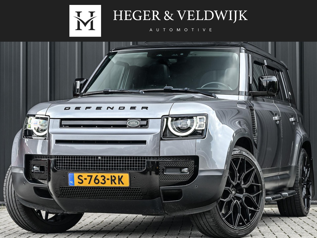 Land Rover Defender 110 - 2.0 P400e 110 SE Panoramadak | NL-Auto | Meridian Sound | 360 Camera | Luchtvering | Memor - AutoWereld.nl