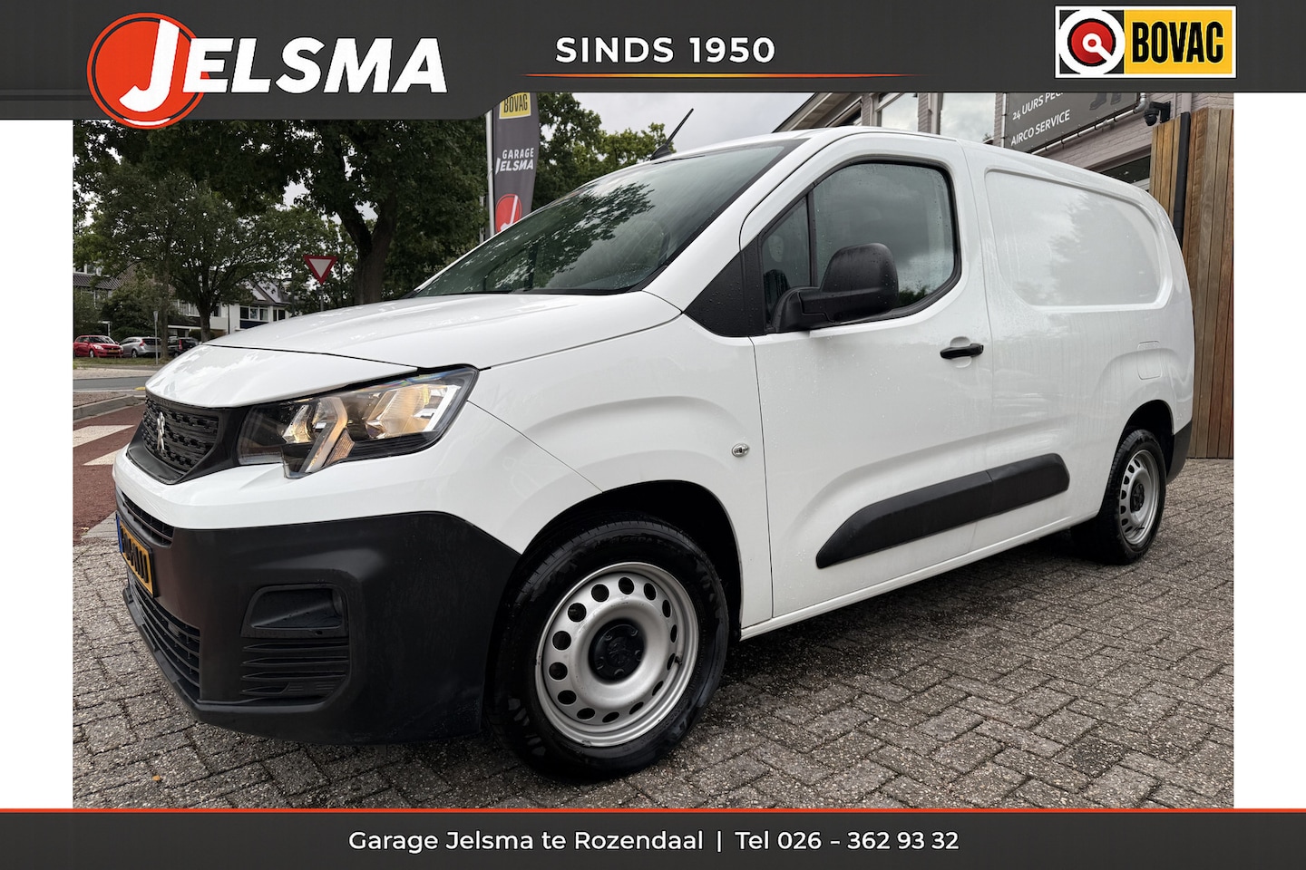 Peugeot Partner - 1.2PT 130pk Aut. Premium Long, (marge auto) Trekhaak | Camera | Navi & CarPlay - AutoWereld.nl