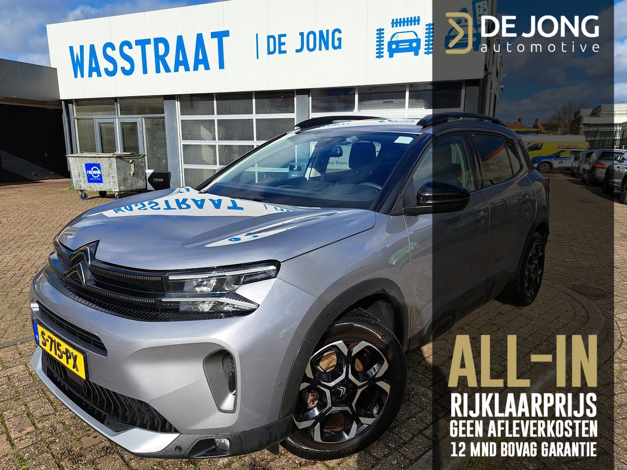 Citroën C5 Aircross - 1.2 PureTech Business Plus ALL-INRIJKLAARPRIJS/Navi/Trekhaak/Half Leder/Climate Controle - AutoWereld.nl