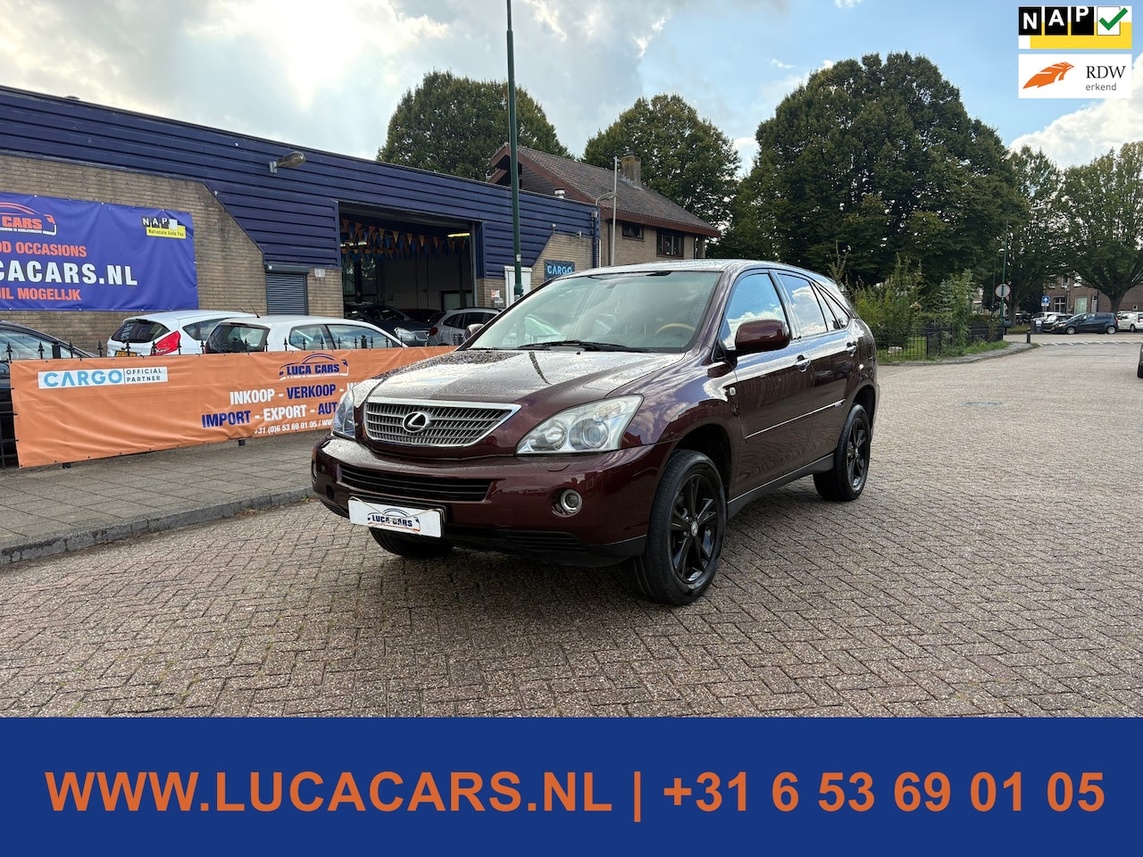 Lexus RX - 400h Executive TREKHAAK 2X SLEUTEL + BOEKJES ! - AutoWereld.nl