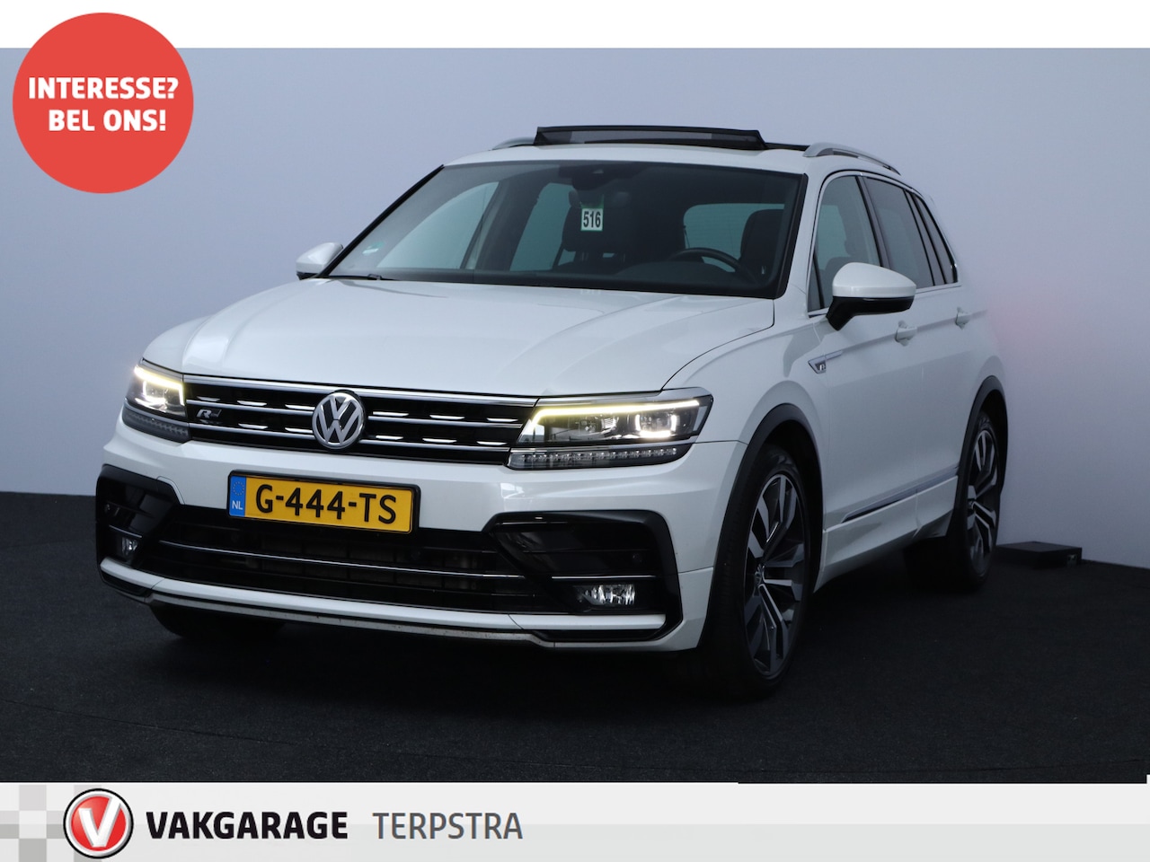 Volkswagen Tiguan - 1.5 TSI ACT R-Line/ Elek. Trekhaak/ Panorama-Dak/ 20'' LMV/ LED koplampen/ Zwarte-Hemel/ A - AutoWereld.nl