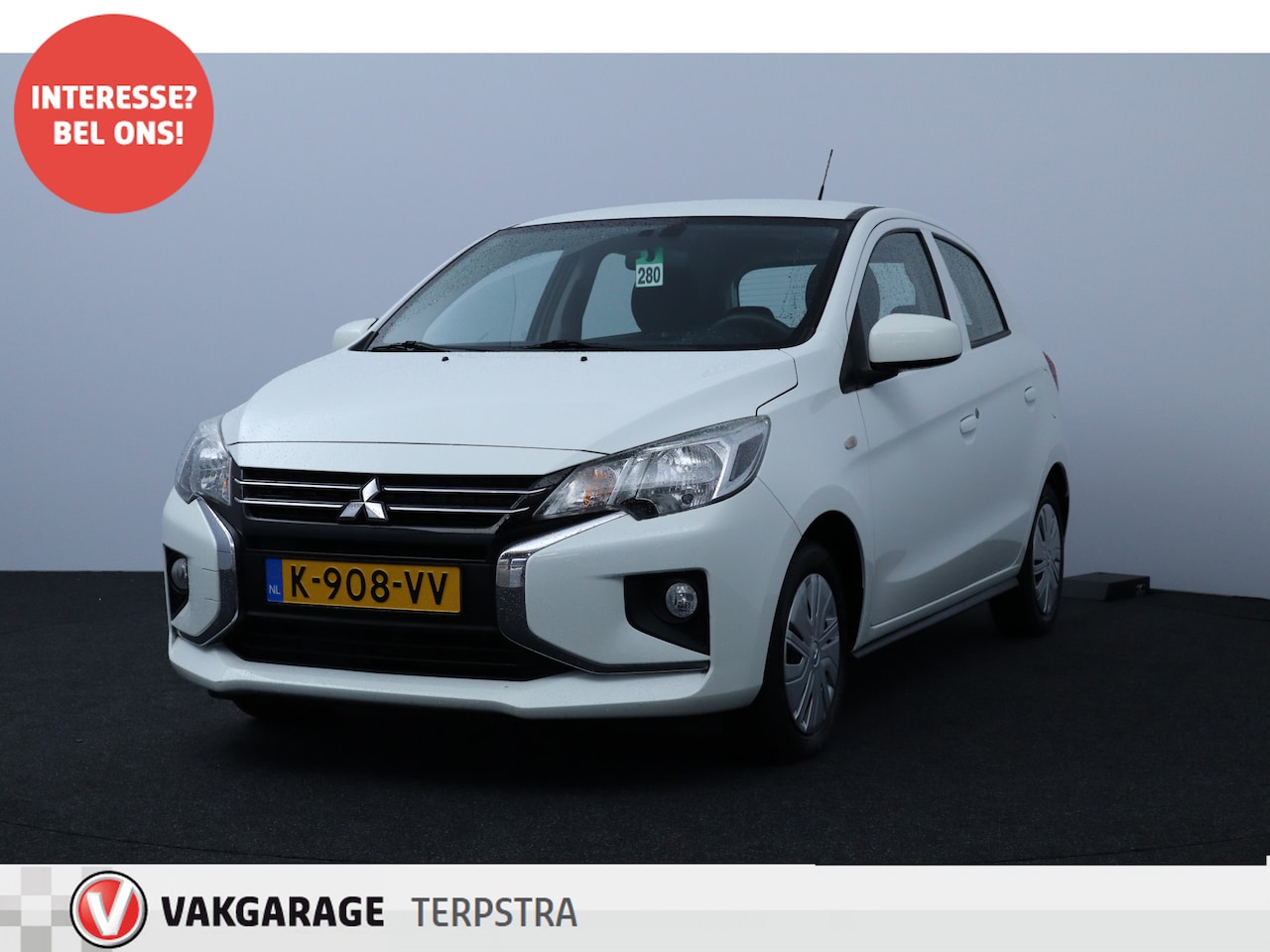 Mitsubishi Space Star - 1.2 Cool+/ Airco/ Elek. pakket/ Isofix/ Bluetooth/ DAB+/ Multi. Stuur/ AUX & USB/ Dakspoil - AutoWereld.nl