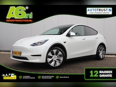 Tesla Model Y - Long Range AWD 75 kWh Afneembare Trekhaak Panoramadak Full Self Driving 3 Lederen Bekledin
