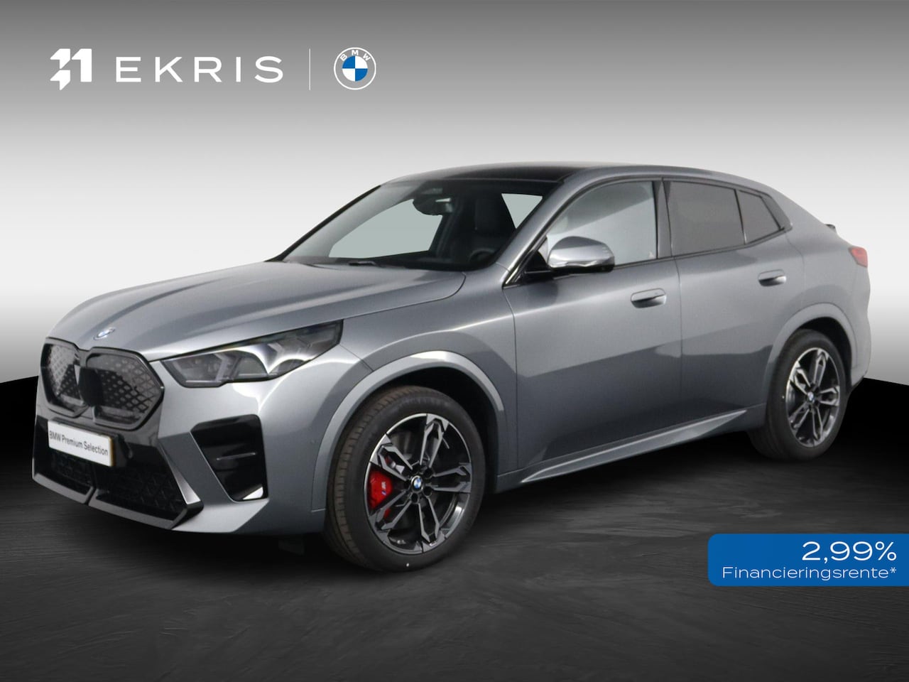 BMW iX2 - eDrive20 67 kWh M Sport Edition | SOH 100% | M Sport Pro | Trekhaak | Head-Up Display | Pa - AutoWereld.nl