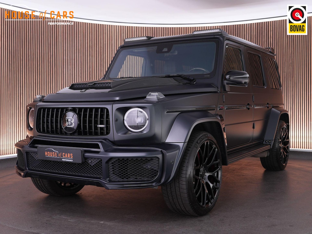 Mercedes-Benz G-klasse - 63 BRABUS 800 Widestar 800pk |genuine BRABUS|23" BRABUS|Burmester|schuif/kantel|carbon int - AutoWereld.nl