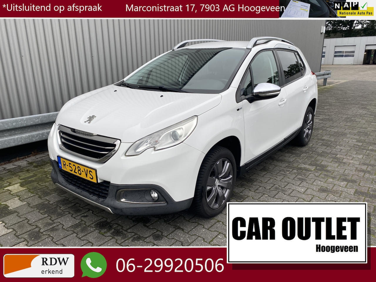 Peugeot 2008 - 1.2 PureTech Style 148Dkm, A/C, CC, Multimedia, Navi, PDC, LM, – Inruil Mogelijk – - AutoWereld.nl