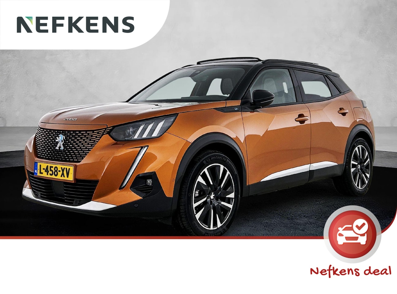 Peugeot e-2008 - EV 136pk GT Pack 50 kWh Automaat | 1ste Eigenaar | Schuif-/Kanteldak | Navigatie | Climate - AutoWereld.nl