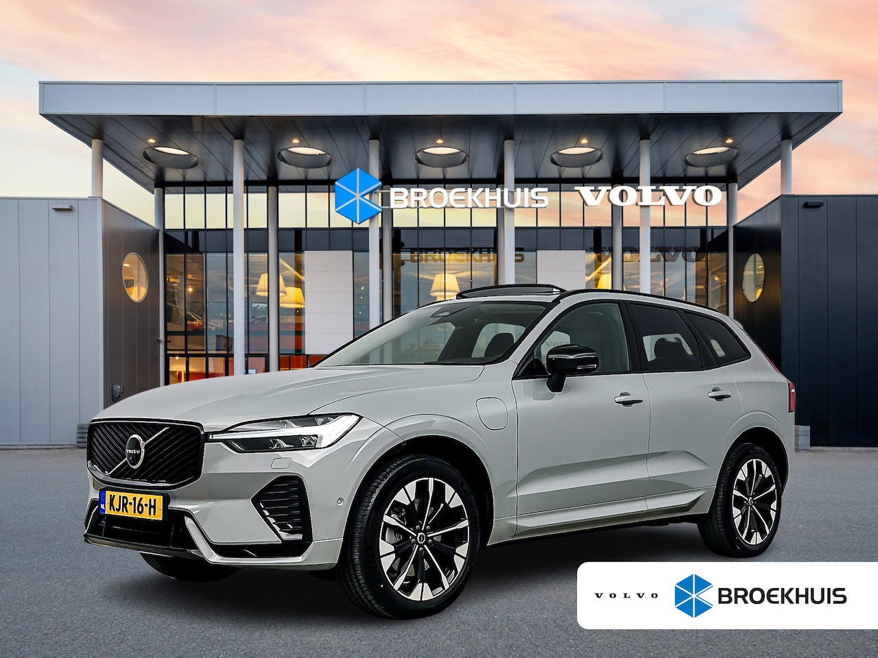Volvo XC60 - T6 Recharge Ultra Dark | 20" | Luchtvering | Trekhaak | Head-Up | Panoramadak | Elektr. ve - AutoWereld.nl