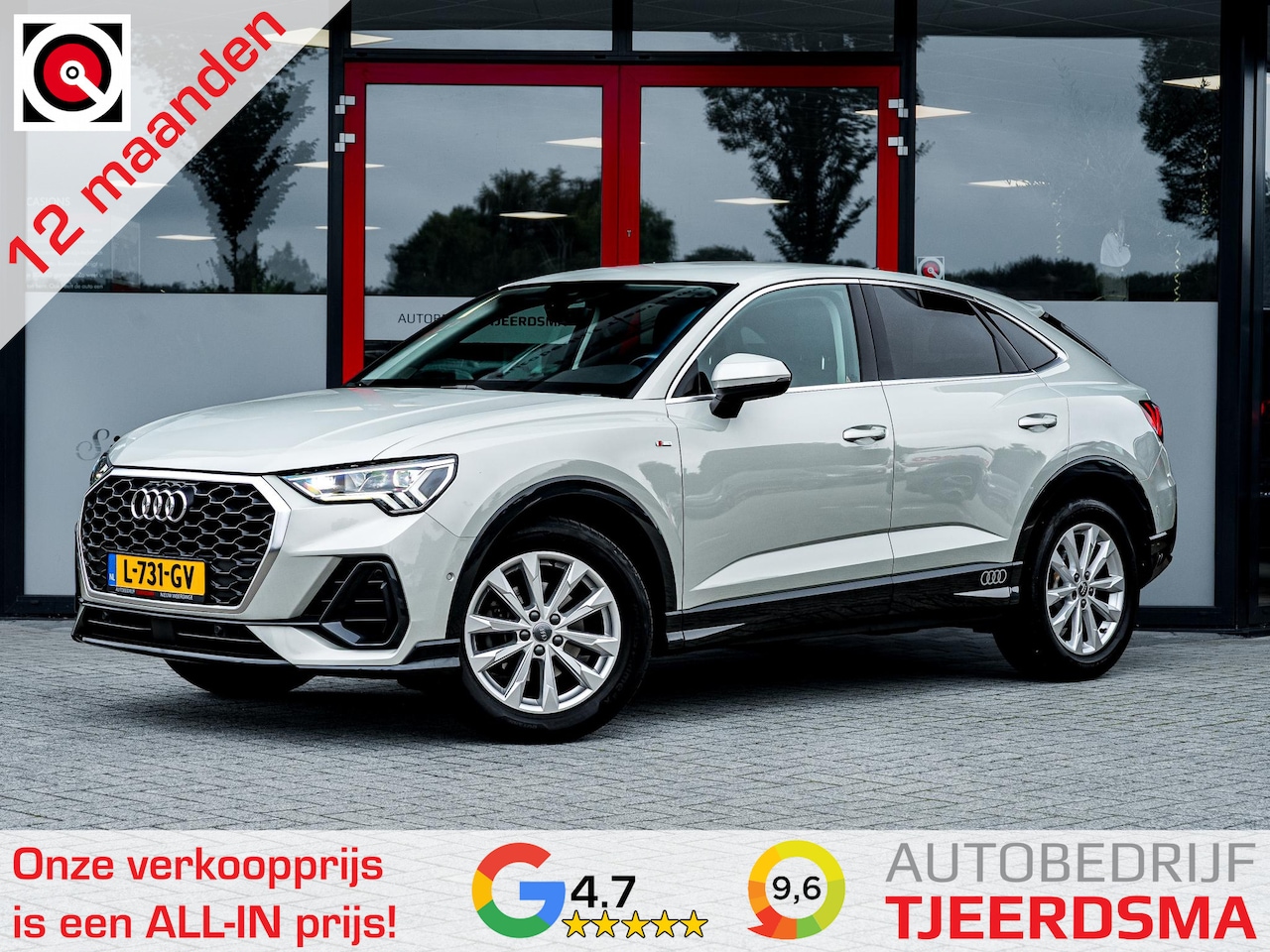 Audi Q3 Sportback - 35 TFSI Pro Line S | S-Line | Trekhaak | Stoelverwarming | Lederen Bekleding | Navigatie | - AutoWereld.nl