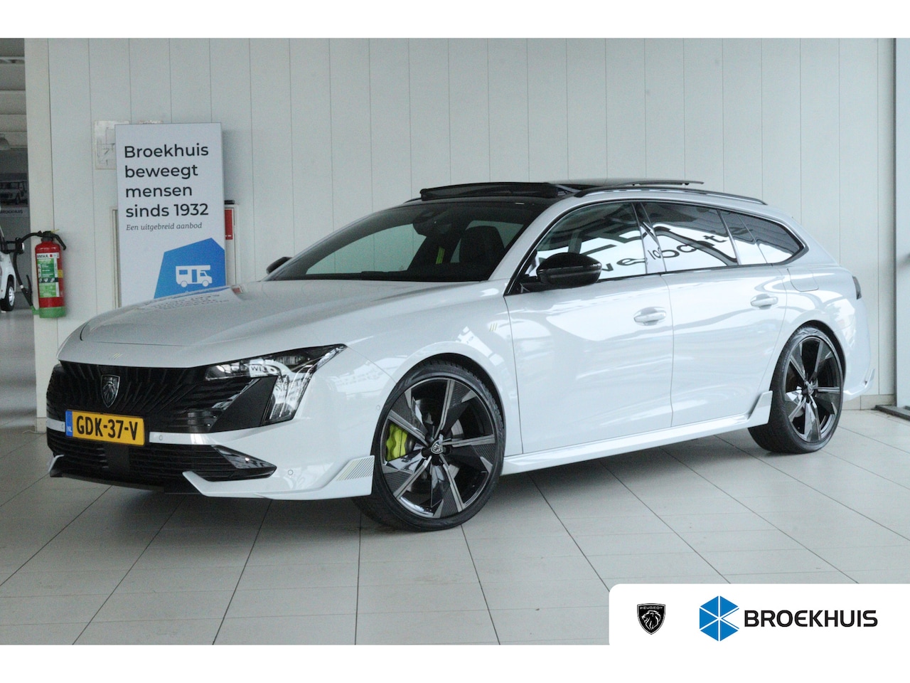 Peugeot 508 SW - 1.6 HYbrid PSE 360PK | SoH 99% | Trekhaak | Schuifdak | Nightvision | Focal | 360 Camera | - AutoWereld.nl