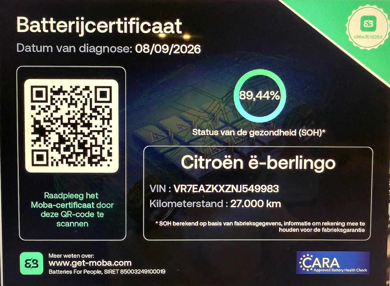 Citroën ë-Berlingo - Club 136PK 50 kWh 3 FASE SNELLADEN APPLE CARPLAY/ANDROID AUTO DAB+ BETONPLEX VLOER - AutoWereld.nl