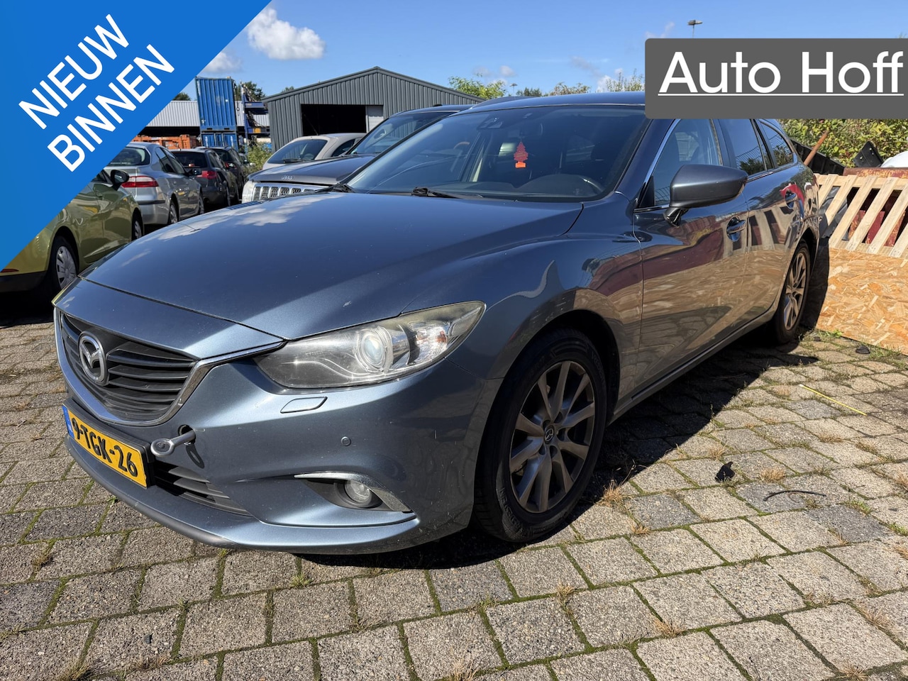 Mazda 6 Sportbreak - 2.2D Skylease+ | HANDEL / EXPORT!! | LEES TEKST! | Xenon | Navi | Autom. Airco | Cruise Co - AutoWereld.nl