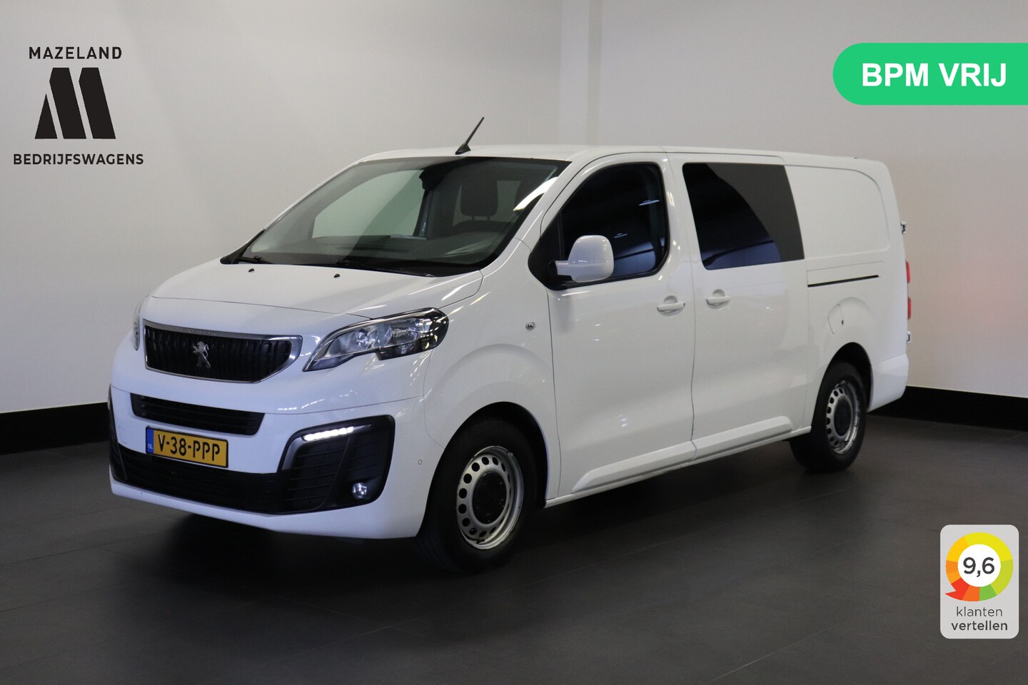 Peugeot Expert - 2.0 BlueHDI 122PK L3 Dubbele Cabine EURO 6 - Airco - Cruise - Camera - € 15.900,- Excl. - AutoWereld.nl