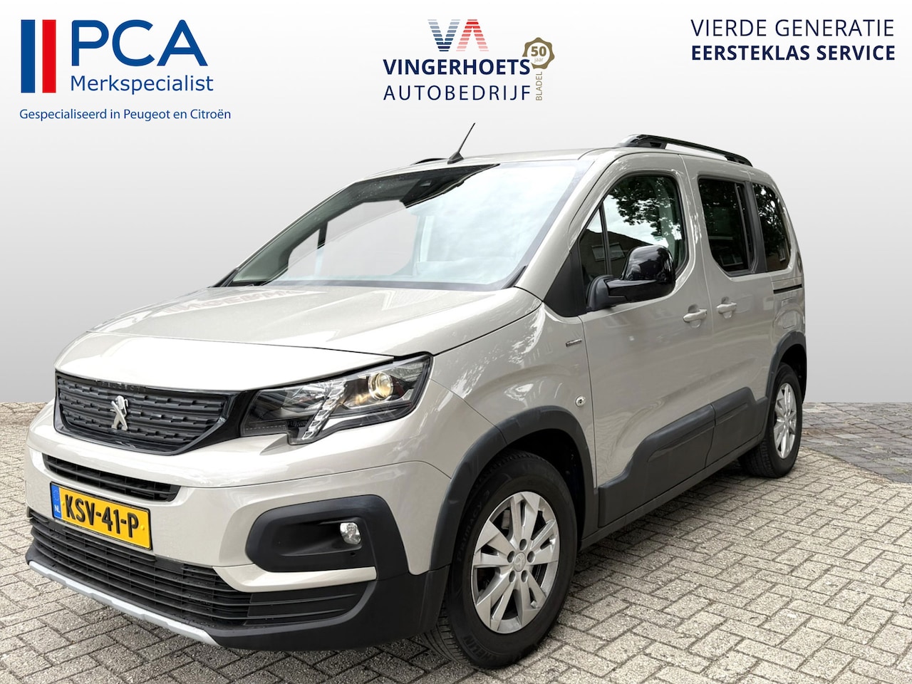 Peugeot Rifter - 110 Pk Benzine * GT-Line * Super Netjes * KSV-71-P * Navigatie * Panoramadak * Trekhaak * - AutoWereld.nl