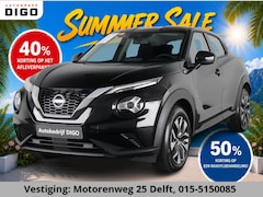 Nissan Juke - DIG-T ACENTA CARPLAY NAVI GARANTIE TOT 04-2034 BIJNA NIEUW. CAMERA