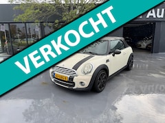 MINI Cabrio - 1.6 One Pepper/ cabrio/airco/leder/NAP/Stoelverwarming/6 maanden garantie