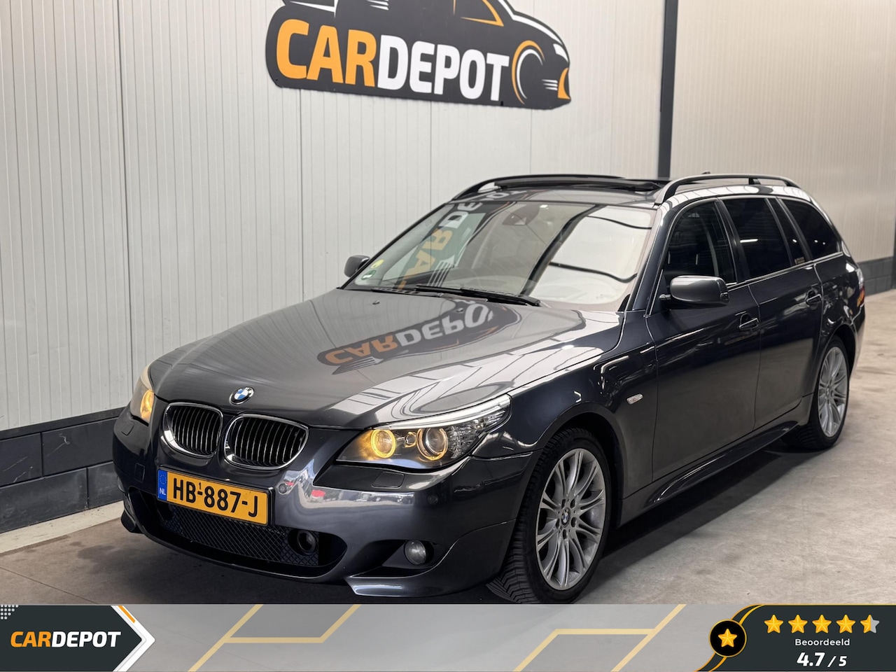 BMW 5-serie Touring - 525xi High Executive ALLE OPTIES HUD PANO ACC SOFTCLOSE STOELVENT. ETC ETC. - AutoWereld.nl