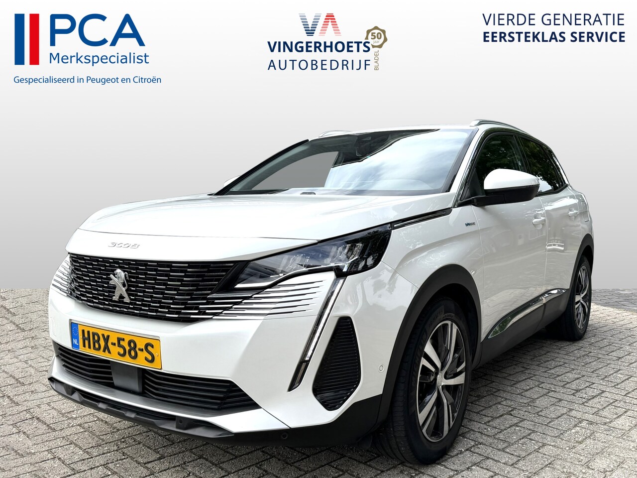 Peugeot 3008 - 1.6 Stekker Hybride 225 Luxe Allure * Automaat * Plug in * Super Luxe * * Navigatie * 1/2 - AutoWereld.nl