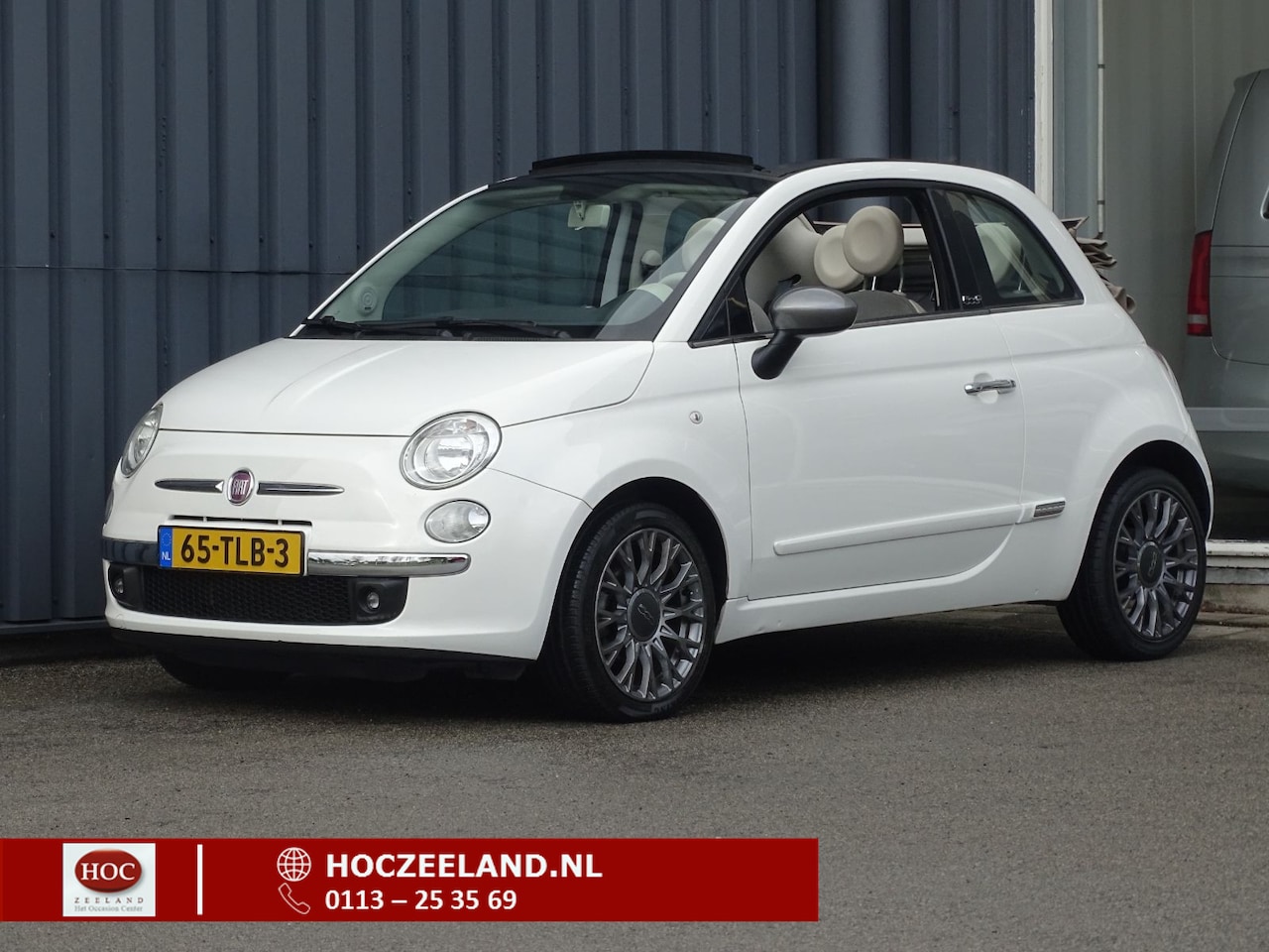 Fiat 500 C - 1.2 Lounge Cabriolet AUTOMAAT | Bluetooth | 16" - AutoWereld.nl