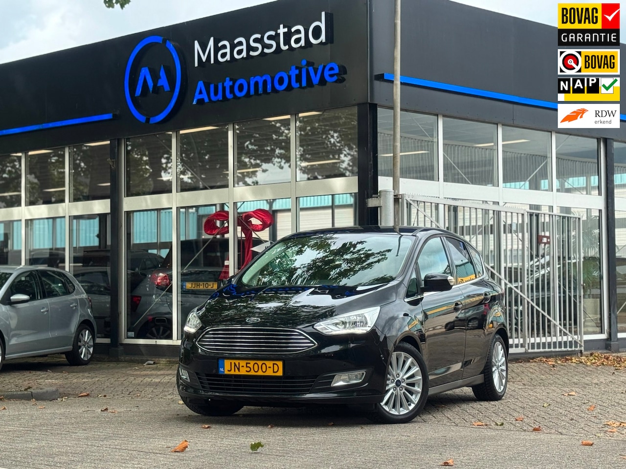 Ford C-Max - 1.0 Titanium Zeer lage KMS NAP Luxe uitvoering Facelift - AutoWereld.nl
