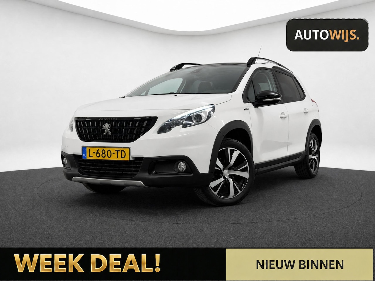 Peugeot 2008 - 1.2 PureTech GT-line|PANO|ALLURE|TREKHAAK|XENON|D-RIEM VV - AutoWereld.nl