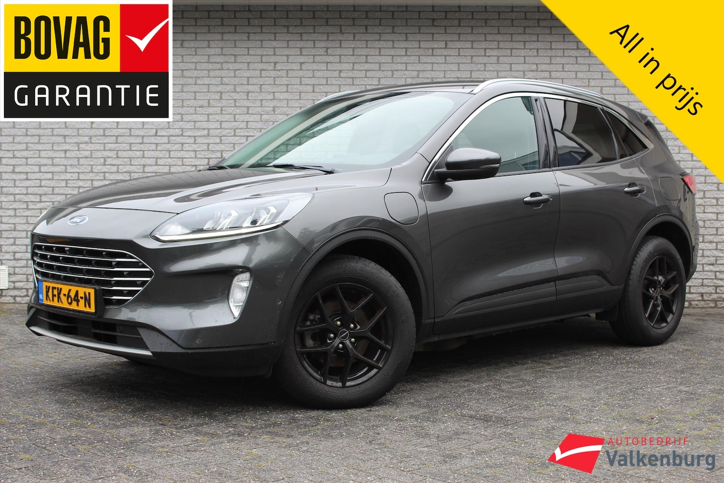 Ford Kuga - 2.5 PHEV e-CVT 225pk Titanium | Camera | Stoelverw. | Stuurverw. | PDC | Bluetooth | Cruis - AutoWereld.nl