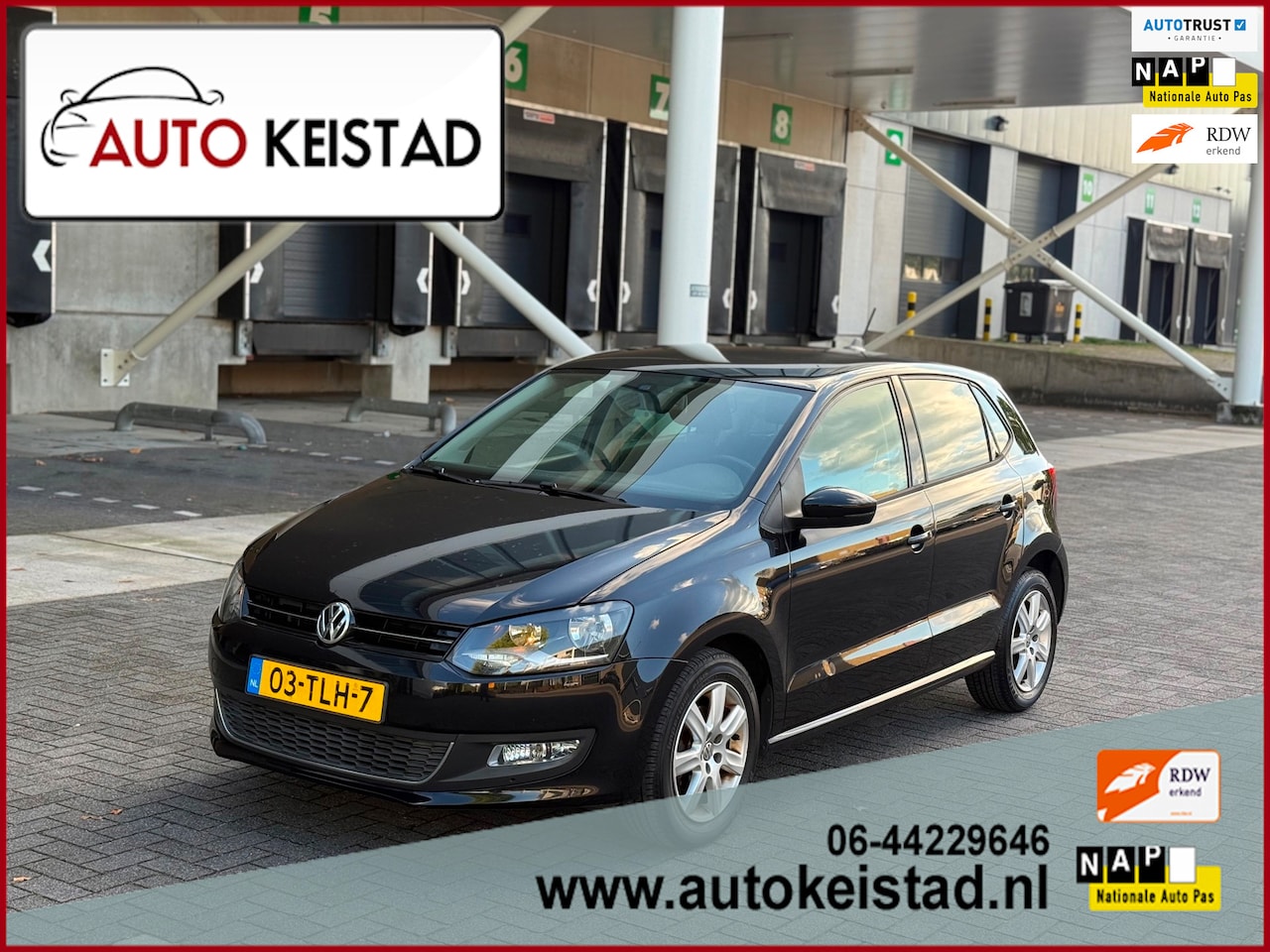 Volkswagen Polo - 1.2 TSI HIGHLINE 5-DEURS NAVIGATIE/CRUISE/CLIMA! NETTE STAAT! - AutoWereld.nl