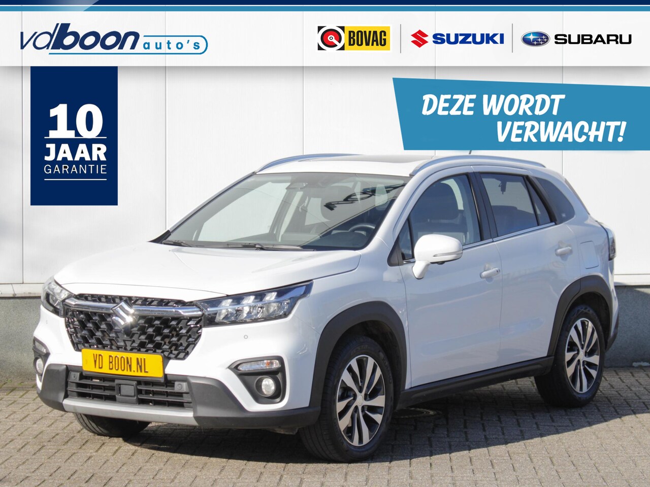 Suzuki S-Cross - 1.5 Hybrid Style Automaat | Navi | Leder | Schuifdak | Adap. Cruise | Lm-Velgen - AutoWereld.nl