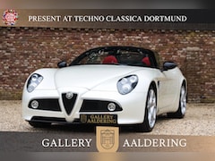 Alfa Romeo 8C - Spider "Less than 9.800 kilometers" "Less than 9.800 kilometers" - Documented with a histo