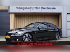 BMW 4-serie Gran Coupé - 418i 136PK M-Sport Shadow Line Schuif/kanteldak HUD H&K 360-View Trekhaak Leder 19inch LM