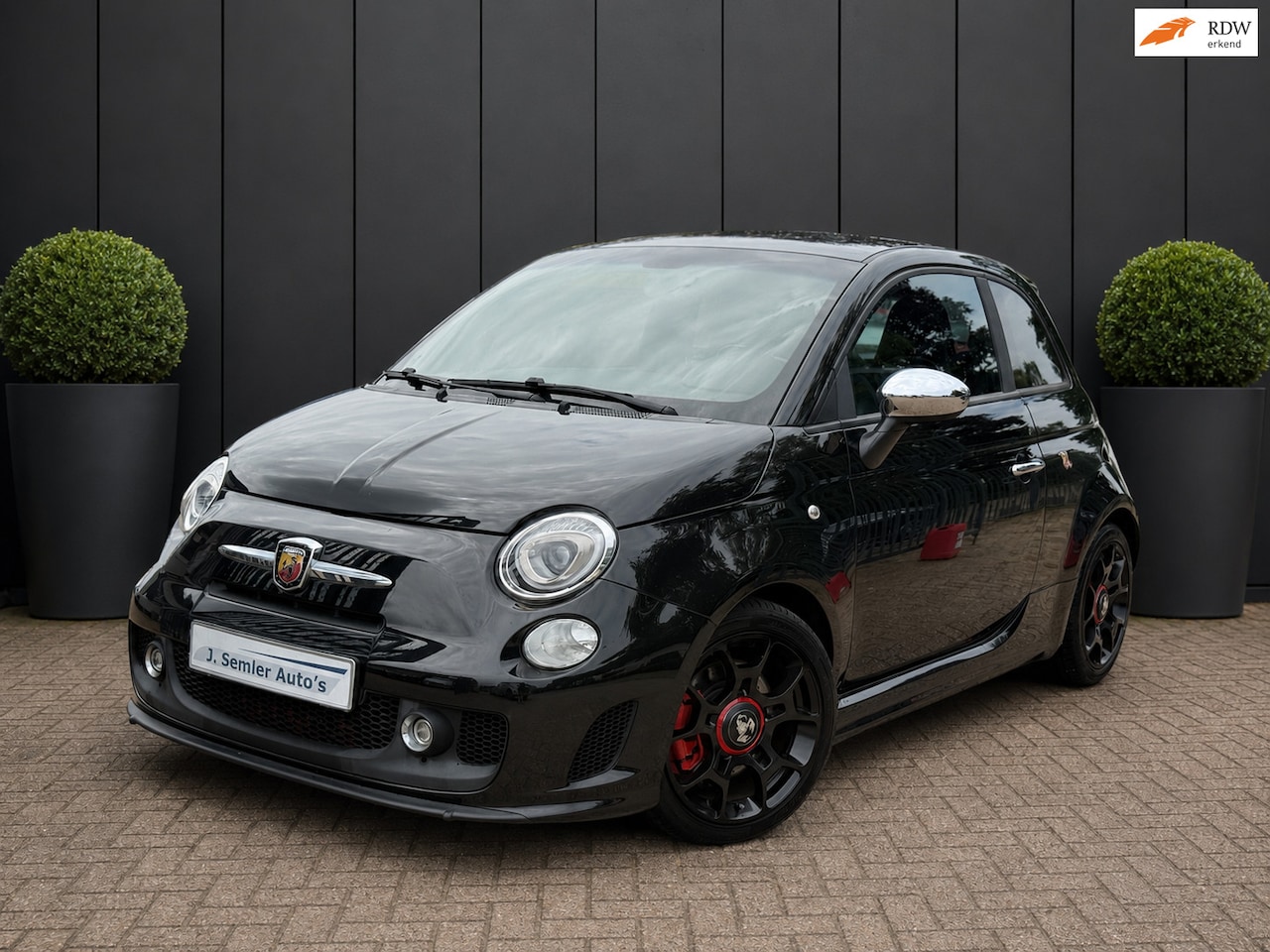 Fiat 500 Abarth - 1.4-16V TURBO AIRCO 200PK+ KUIPSTOELEN APK 07-2027 - AutoWereld.nl