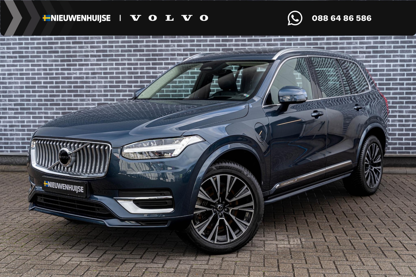 Volvo XC90 - 2.0 T8 Recharge AWD Ultimate Bright | Plug-in Hybrid (PHEV) | Nappaleder | Stoelventilatie - AutoWereld.nl