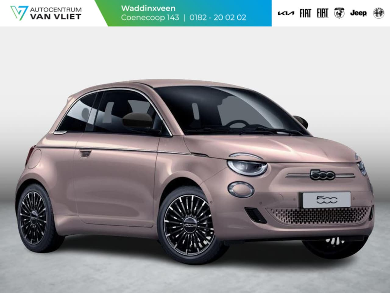 Fiat 500e - La Prima 42 kWh | Uit voorraad leverbaar | Panoramadak | Adapt. Cruise | Pack Top Plus | C - AutoWereld.nl