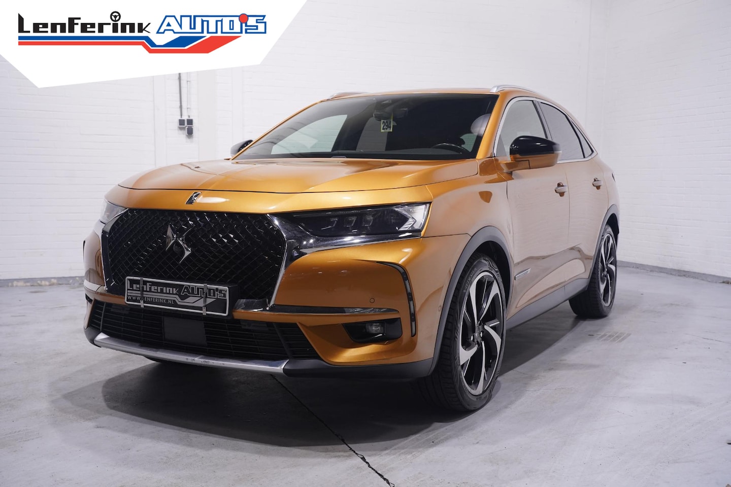 DS 7 Crossback - 1.6 PureTech La Premiere Curcuma-uitvoering lederen comfort-stoelen panodak 20"-LMV Aplle- - AutoWereld.nl