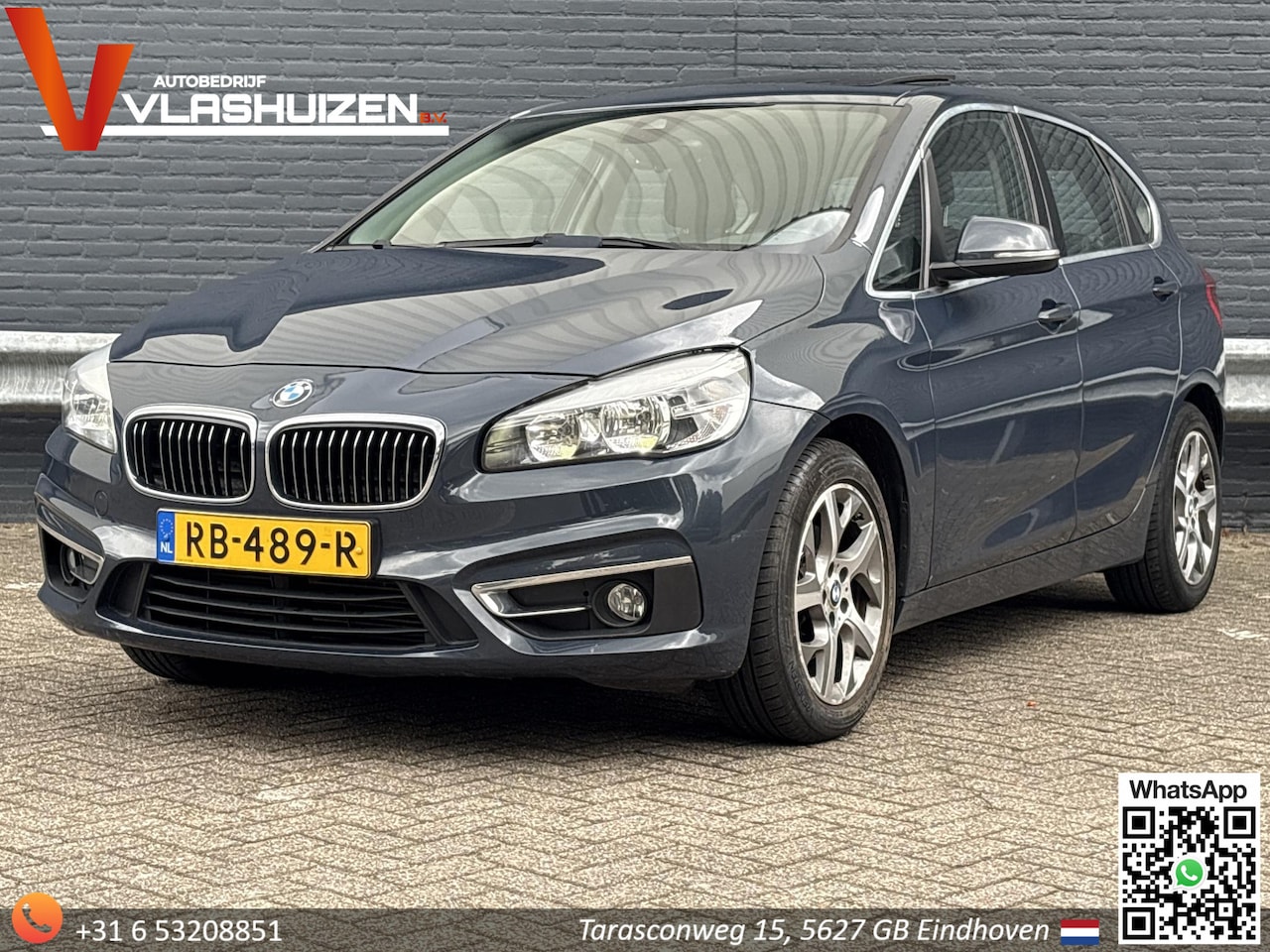 BMW 2-serie Active Tourer - 218d High Executive | Leder | Pano | Climate | Cruise | Navi | PDC | - AutoWereld.nl
