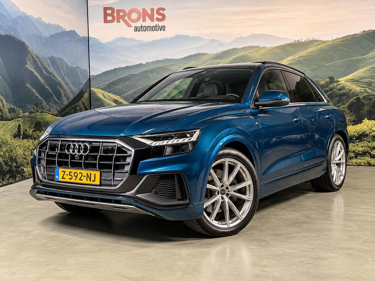 Audi Q8 - 55 TFSI e quattro Pro S-Line S-Line interieur l Luchtvering l Trekhaak l - AutoWereld.nl