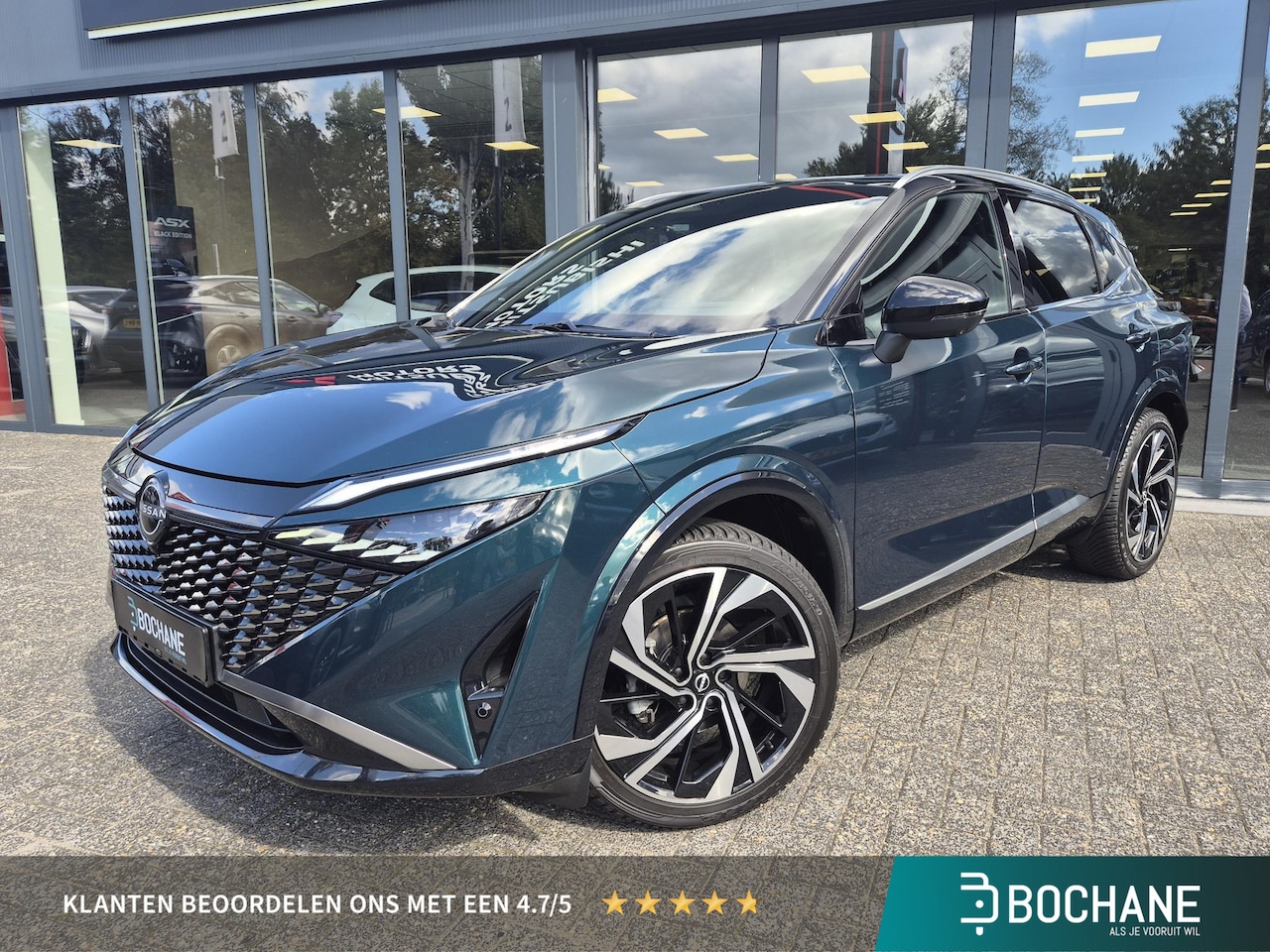 Nissan Qashqai - 1.3 MHEV Xtronic Tekna Plus | Panoramadak | Bose | Built-in Google | All season banden | T - AutoWereld.nl