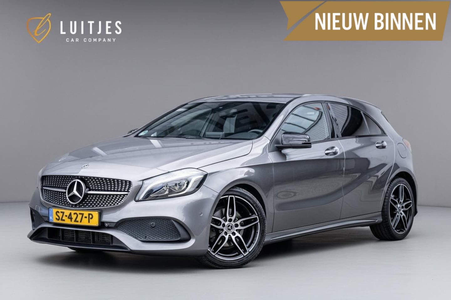 Mercedes-Benz A-klasse - 160 Sport Edition AMG Org.NL|Carplay|Camera|Sfeerverl.|Dealeronderh. - AutoWereld.nl