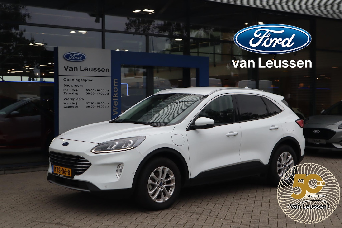 Ford Kuga - 2.5 PHEV TITANIUM-X B&O-AUDIO AD-CRUISE CLIMA BLIND-SPOT WINTERPACK EL-ACHTERKLEP - AutoWereld.nl