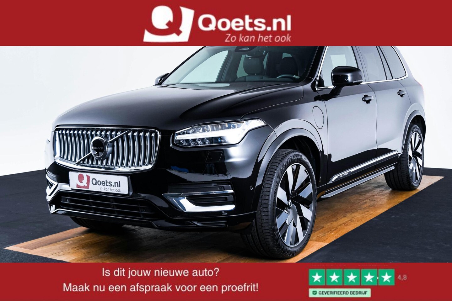 Volvo XC90 - 2.0 T8 Recharge AWD Plus Bright Trekhaak - Panoramadak - Adaptieve Cruise Control - Harman - AutoWereld.nl