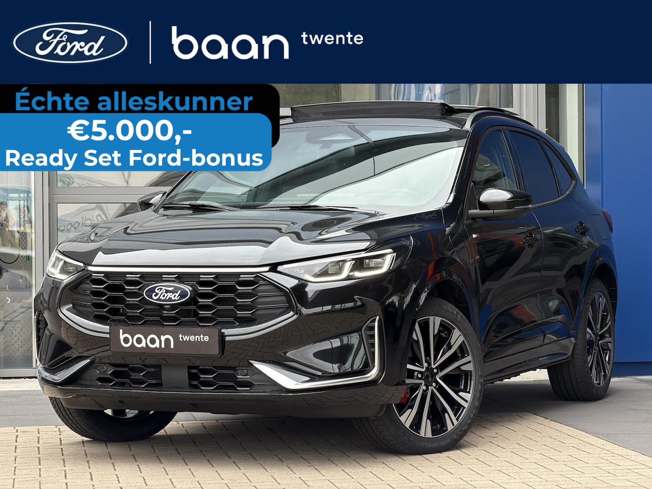 Ford Kuga - 2.5 PHEV ST-Line X | 20 inch | Matrix LED | Pano dak | Trekhaak | - AutoWereld.nl