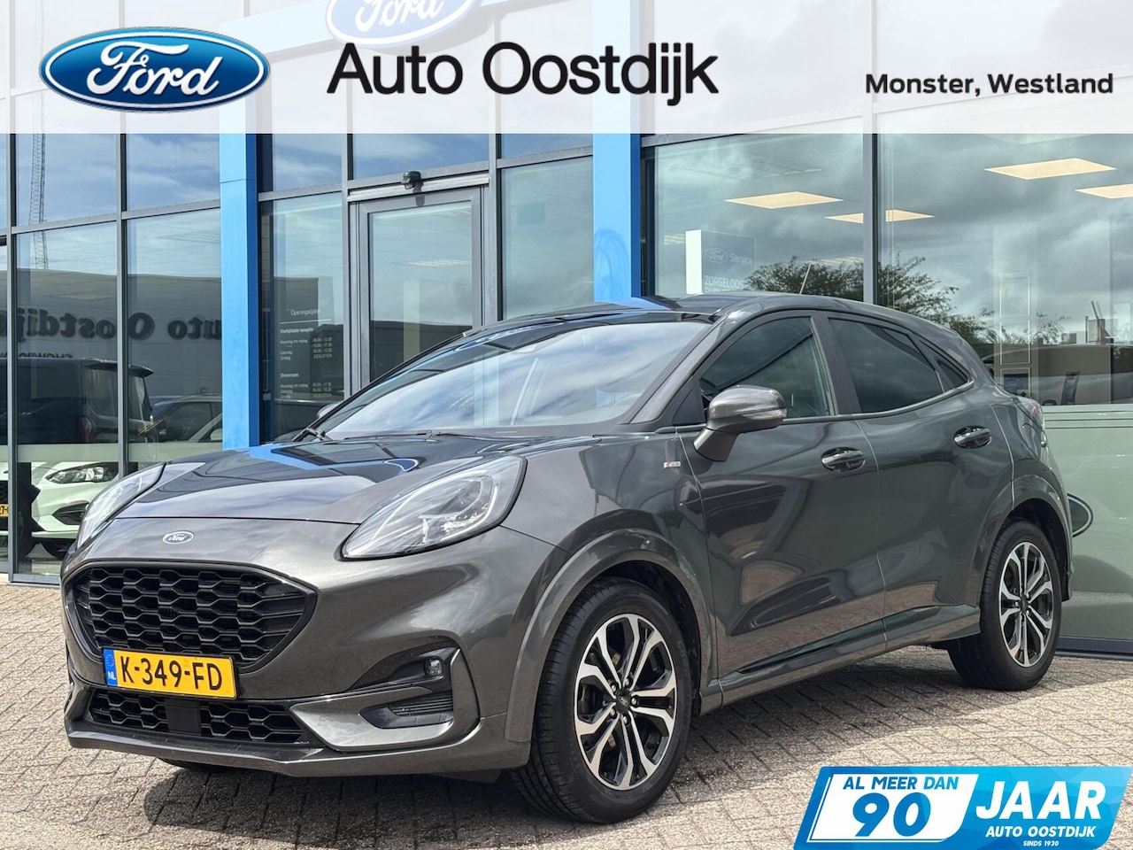 Ford Puma - 1.0 EcoBoost Hybrid ST-Line 125PK Winterpack Cruise Navi Carplay Climate Parkeersensoren A - AutoWereld.nl
