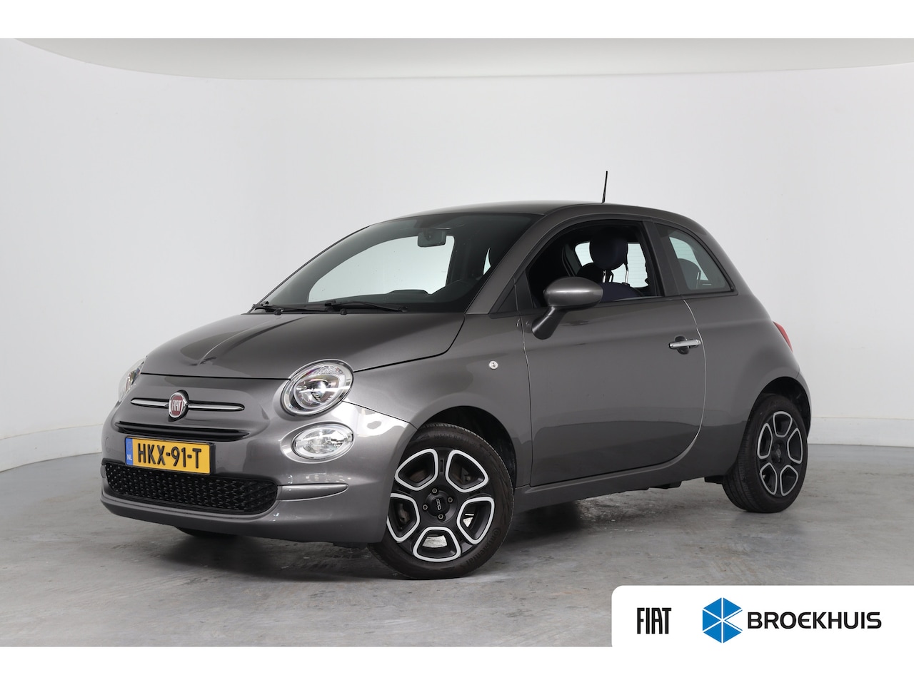 Fiat 500 - 1.0 Hybrid | Navi By App | Airco | Cruise Control | DAB | Elektrische Ramen - AutoWereld.nl