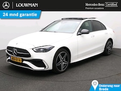Mercedes-Benz C-klasse - 300 e Business Solution AMG AMG Line | Night Pakket | Panorama Schuif-Kanteldak | Parkeerp