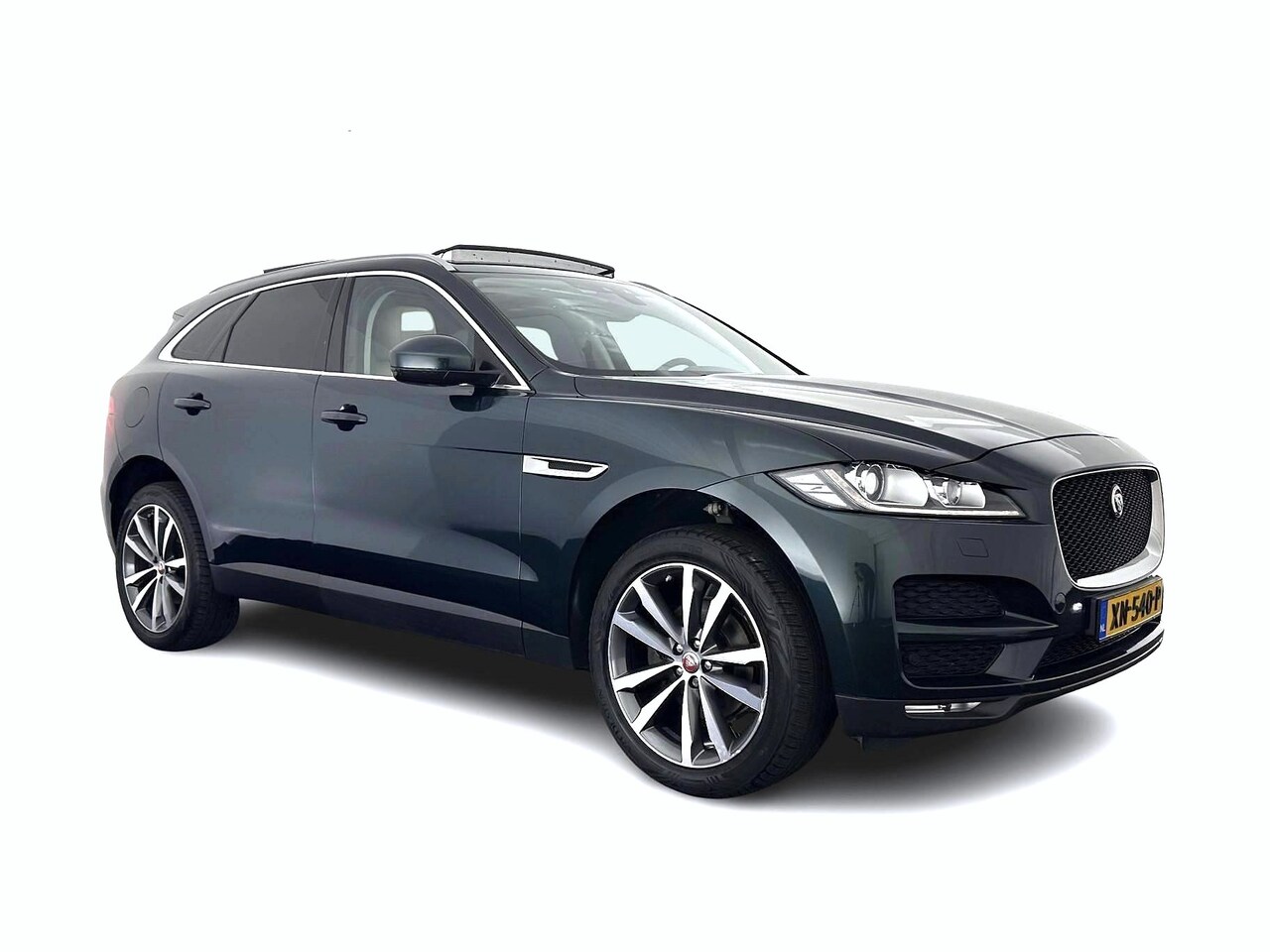 Jaguar F-Pace - 2.0 Portfolio AWD 20d Aut. *PANO | DIGI-COCKPIT | XENON | LEATHER | KEYLESS | MERIDIAN-SOU - AutoWereld.nl