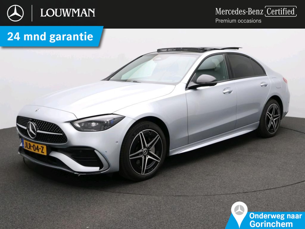 Mercedes-Benz C-klasse - 300 e Business Solution AMG Premium plus | AMG Line | Night Pakket | Panorama Schuif-Kante - AutoWereld.nl