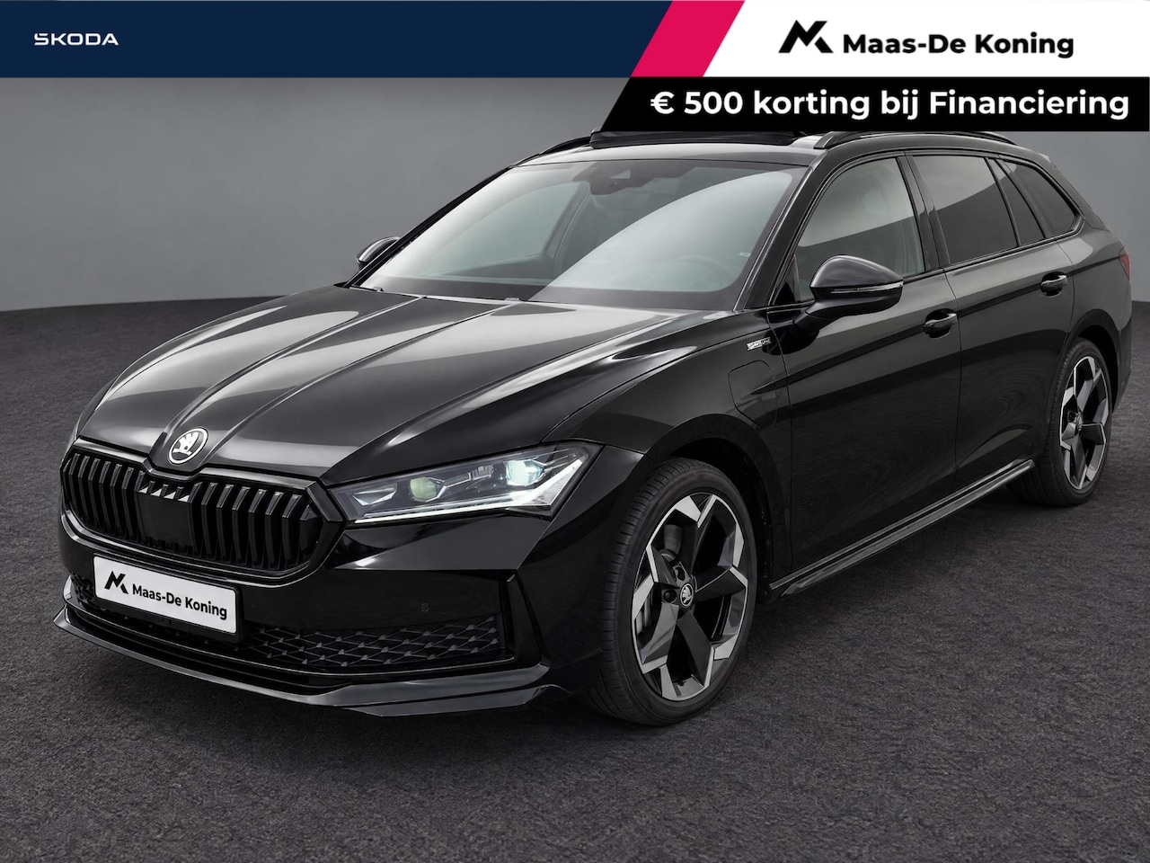 Skoda Superb - 1.5TSI PHEV 150kW/204PK Sportline · Panoramadak · Trekhaak · Leder/Alcantara · Garantie t/ - AutoWereld.nl